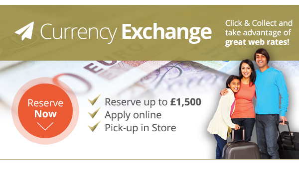 Click here to reserve our fantastic online currency rate now!
